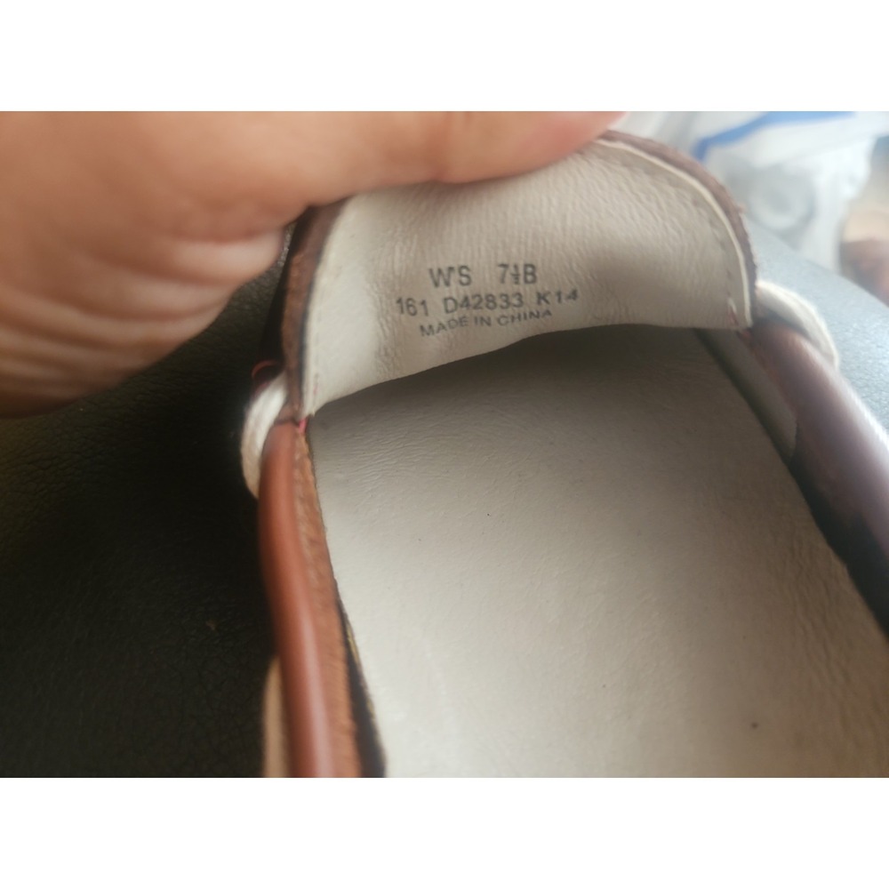 Cole Haan Great EscapDriving Loafers Women's 7.5 B Brown Leather Moccasin Shoes - Picture 7 of 7